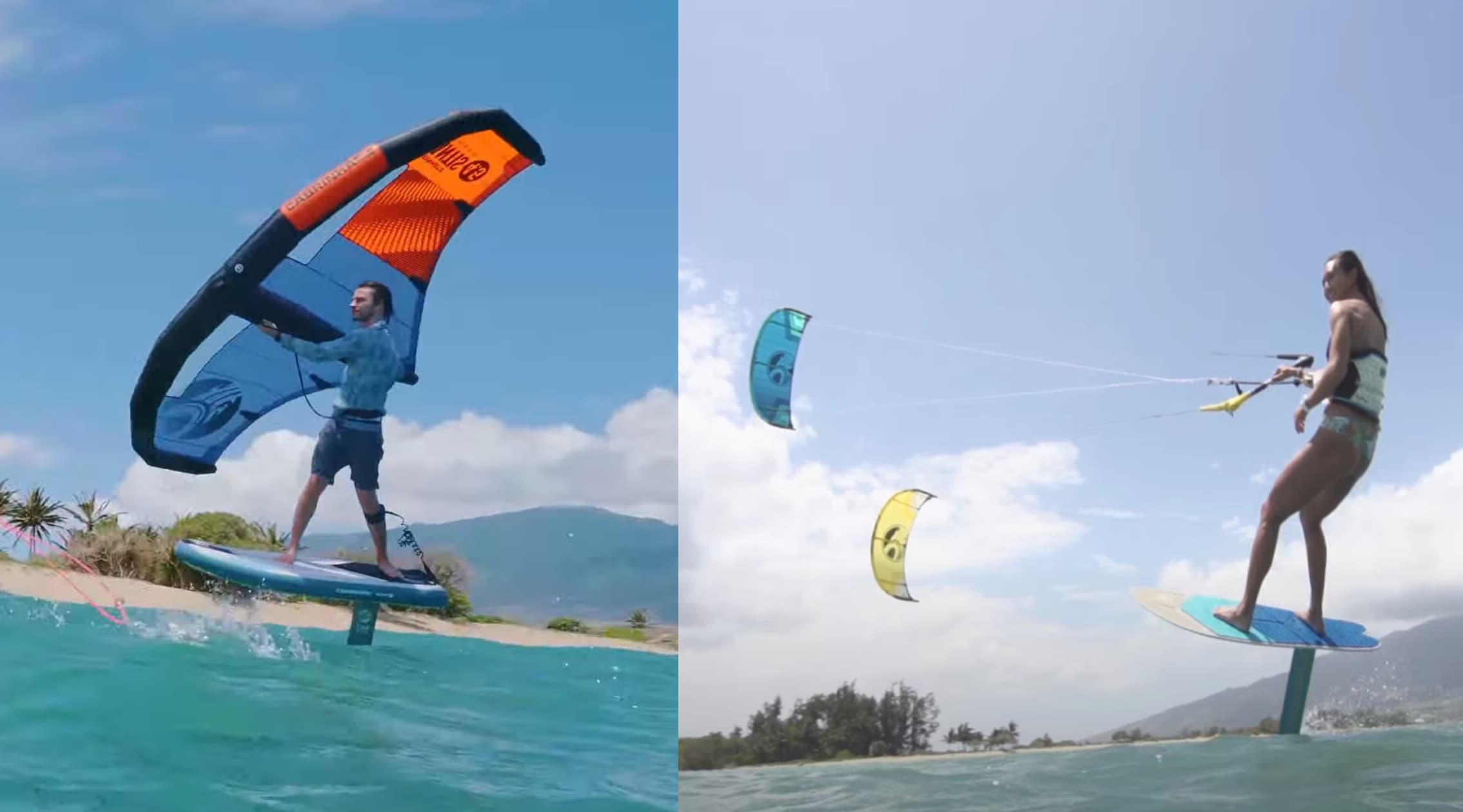 ¿Qué es más fácil Kitefoil o Wing Foil?