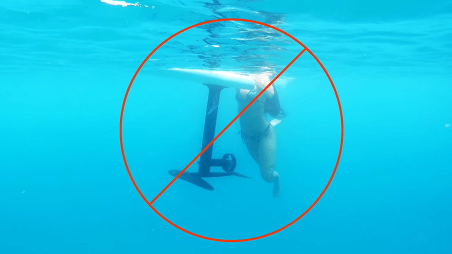 Seguridad en el hydrofoil electrico
