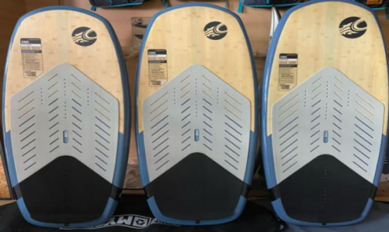 Tres modelos tablas de wing foil cabrinha