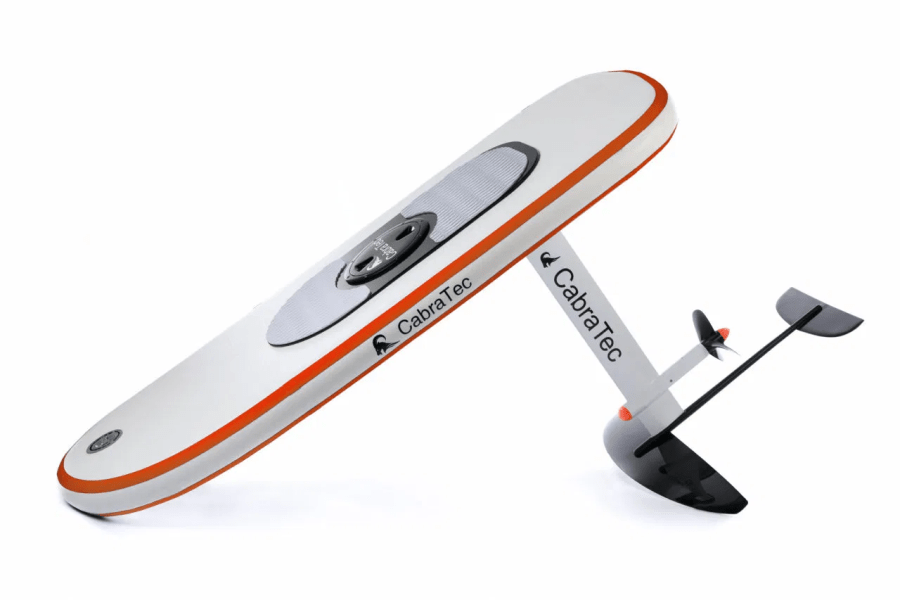 hydrofoil electrico e inflable, marca Cabratec